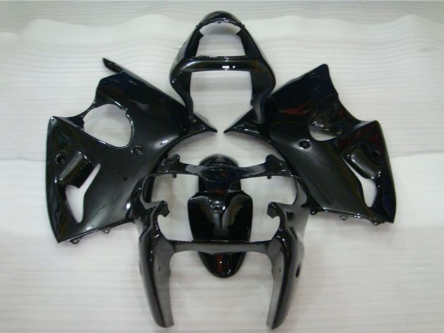 2000-2002 Glossy Black Kawasaki ZX6R Motorcycle Fairings Canada