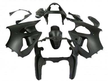 2000-2002 Matte Black Kawasaki ZX6R Motorcycle Fairings Canada