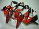 2000-2002 White Red Glossy Black Kawasaki ZX6R Motorcycle Fairings Canada