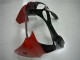 2000-2002 White Red Glossy Black Kawasaki ZX6R Motorcycle Fairings Canada