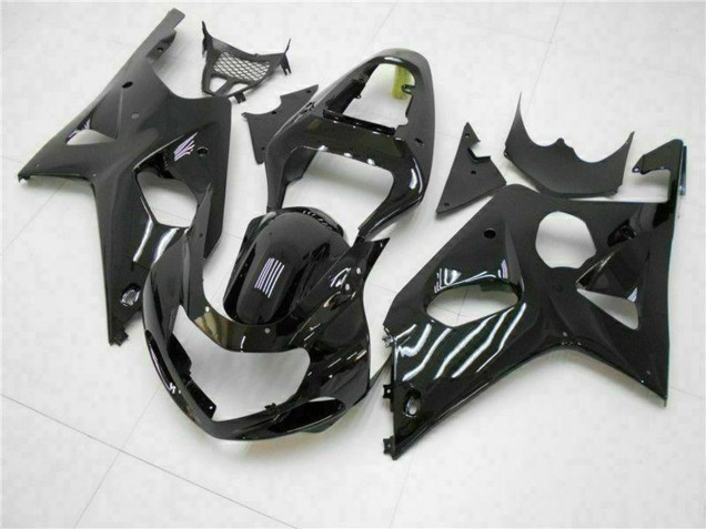 2000-2002 Glossy Black Suzuki GSXR 1000 Motorcycle Fairings Canada