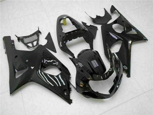 2000-2002 Glossy Black Suzuki GSXR 1000 Motorcycle Fairings Canada
