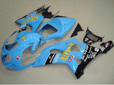 2000-2002 Light Blue Yellow Black Rizla Suzuki GSXR 1000 Motorcycle Fairings Canada