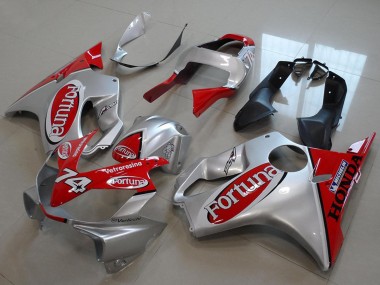 2001-2003 Silver Red Fortuna Honda CBR600 F4i Motorcycle Fairings Canada