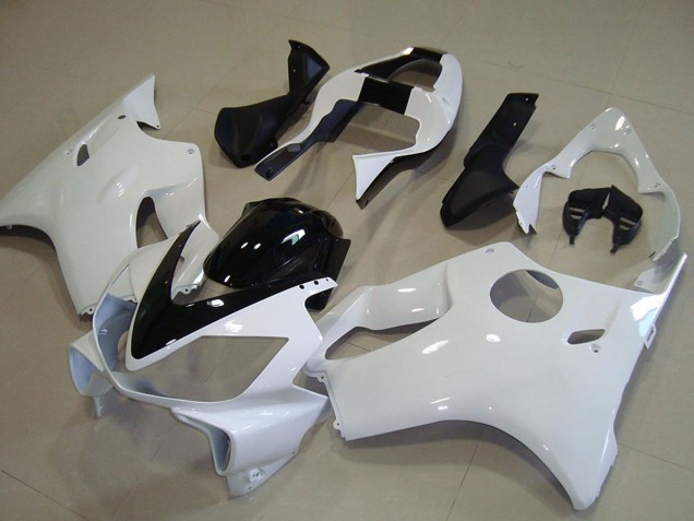 2001-2003 White Glossy Black Honda CBR600 F4i Motorcycle Fairing Canada