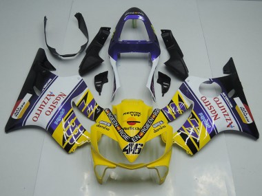 2001-2003 Yellow White Blue Black Red Nastro Azzurro Honda CBR600 F4i Motorcycle Fairings Canada