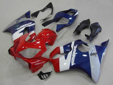 2001-2003 White Blue Red Honda CBR600 F4i Motorcycle Fairings Canada