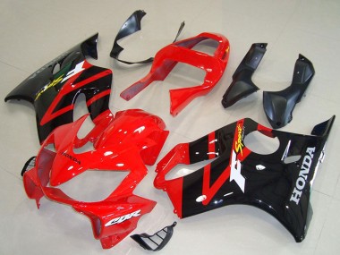 2001-2003 Red Glossy Black Honda CBR600 F4i Motorcycle Fairing Canada