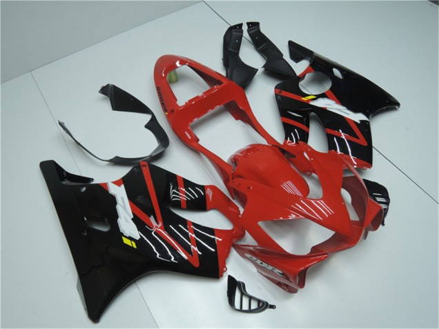 2001-2003 Red Glossy Black Honda CBR600 F4i Bike Fairings Canada