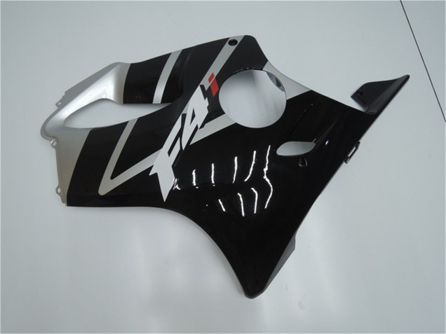 2001-2003 Silver Glossy Black Honda CBR600 F4i Motorcycle Fairing Canada