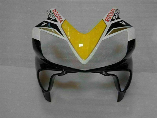 2001-2003 White Yellow Glossy Black Playboy Honda CBR600 F4i Motorcycle Fairings Canada