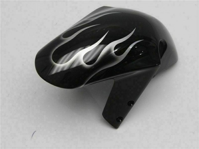 2001-2003 Glossy Black Silver Flame Suzuki GSXR 600/750 Motorcycle Fairings Canada