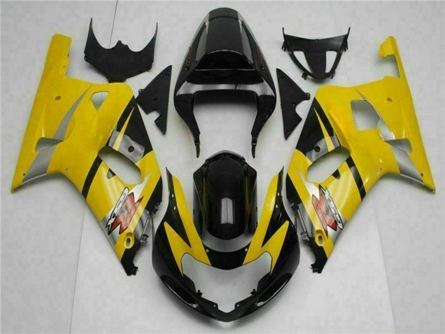 2001-2003 Yellow Black Suzuki GSXR 600/750 Motorcycle Fairings Canada