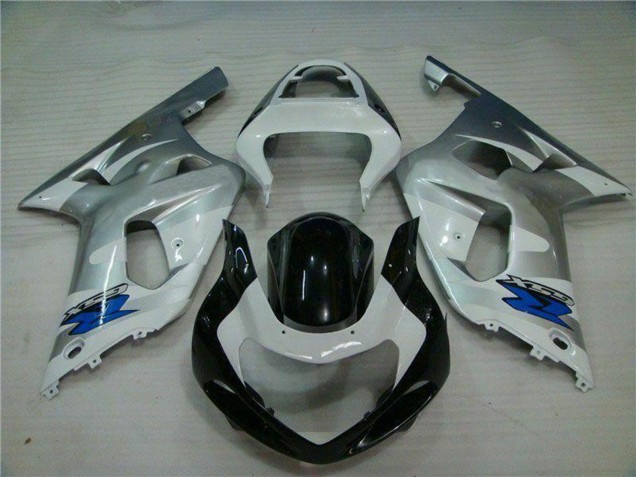 2001-2003 Yellow Glossy Black Suzuki GSXR 600/750 Motorcycle Fairings Canada