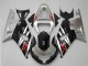 2001-2003 Silver Glossy Black Red Suzuki GSXR 600/750 Motorcycle Fairings Canada