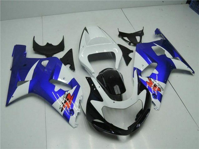 2001-2003 White Blue Black Suzuki GSXR 600/750 Motorcycle Fairings Canada