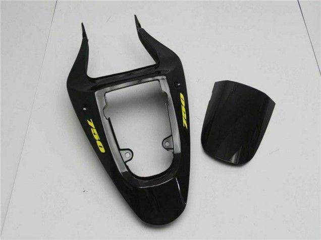 2001-2003 Glossy Black Yellow Flame Suzuki GSXR 600/750 Motorcycle Fairings Canada