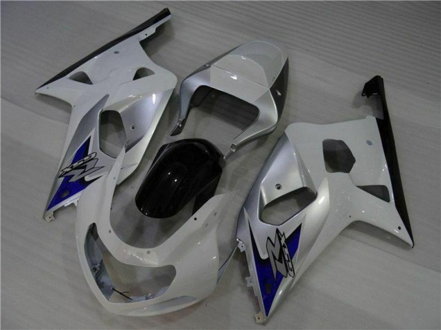 2001-2003 White Silver Blue Black Suzuki GSXR 600/750 Motorcycle Fairings Canada