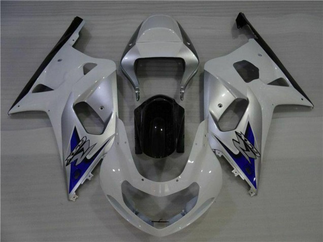 2001-2003 White Silver Blue Black Suzuki GSXR 600/750 Motorcycle Fairings Canada