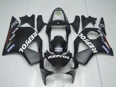 2002-2003 Matte Black Repsol Honda CBR900RR 954 Motorcycle Fairings Canada