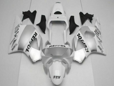 2002-2003 White Silver Black Repsol Honda CBR900RR 954RR Motorcycle Fairings Canada