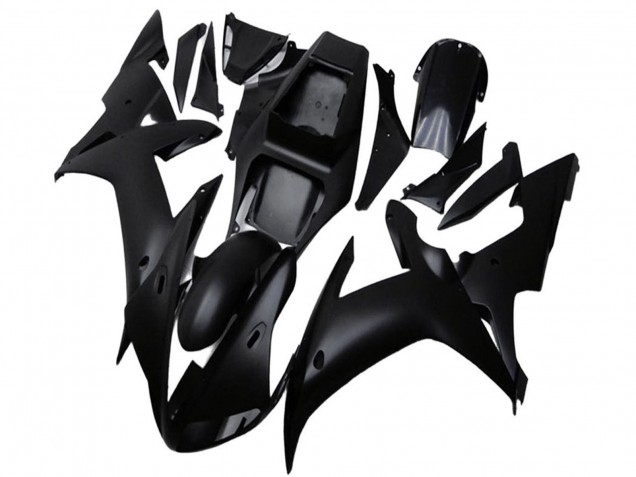 2002-2003 Matte Black Yamaha YZF R1 Motorcycle Fairings Canada