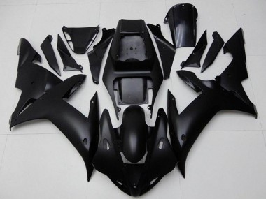 2002-2003 Matte Black Yamaha YZF R1 Motorcycle Fairings Canada