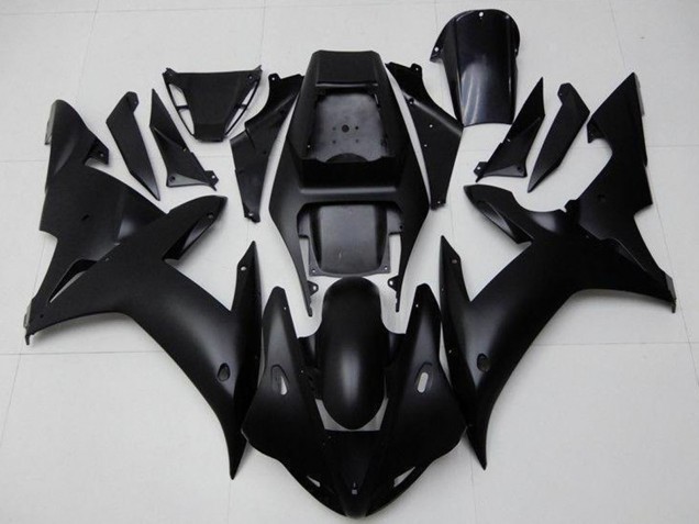 2002-2003 Matte Black Yamaha YZF R1 Motorcycle Fairings Canada