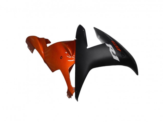 2002-2003 Orange Matte Black Yamaha YZF R1 Motorcycle Fairings Canada