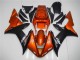 2002-2003 Orange Matte Black Yamaha YZF R1 Motorcycle Fairings Canada