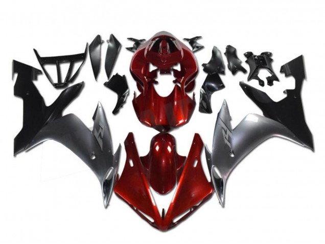 2002-2003 Red Silver Black Yamaha YZF R1 Motorcycle Fairings Canada