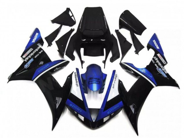 2002-2003 Black White Blue Yamaha YZF R1 Motorcycle Fairings Canada