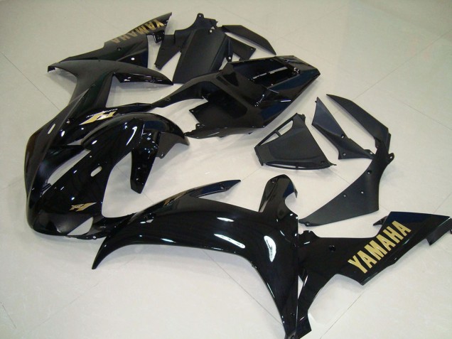 2002-2003 Glossy Black Gold Decals Yamaha YZF R1 Motorcycle Fairings Canada