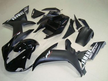 2002-2003 Glossy Black Matte Black White Decals Yamaha YZF R1 Motorcycle Fairings Canada
