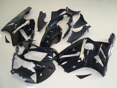 2002-2006 Glossy Black Kawasaki ZX12R Motorcycle Fairing Kits Canada