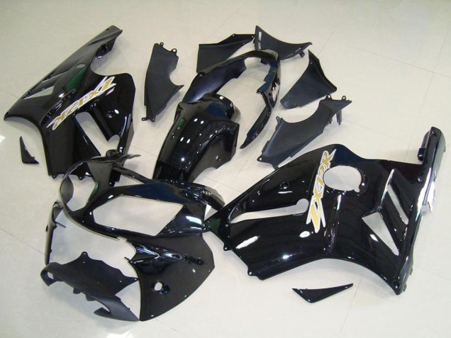 2002-2006 Glossy Black Kawasaki ZX12R Motorcycle Fairing Kits Canada