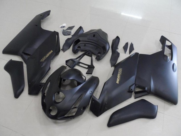 2003-2004 Matte Black Ducati 999 Motorcycle Fairings Canada