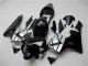 2003-2004 Silver Glossy Black Stripe Honda CBR600RR Motorcycle Fairings Canada