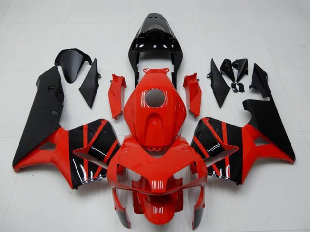 2003-2004 Red Glossy Black OEM Style Honda CBR600RR Motorcycle Fairings Canada