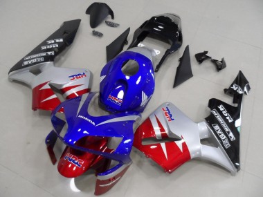 2003-2004 Silver Red Blue Glossy Black HRC Honda CBR600RR Motorcycle Fairings Canada