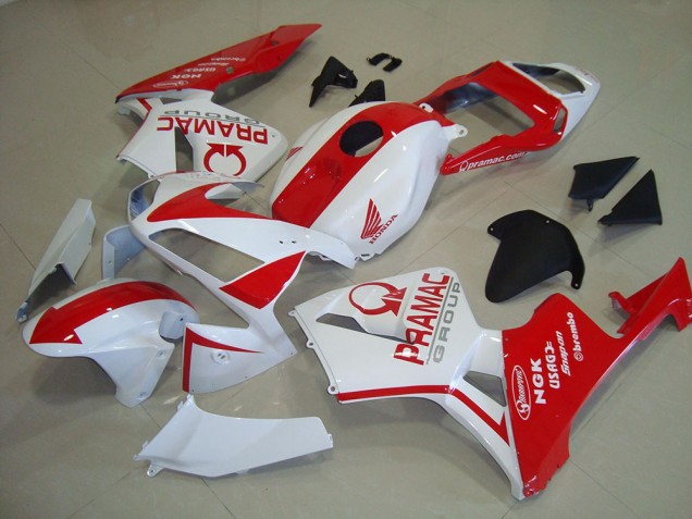 2003-2004 White Red Pramac Honda CBR600RR Motorcycle Fairings Canada