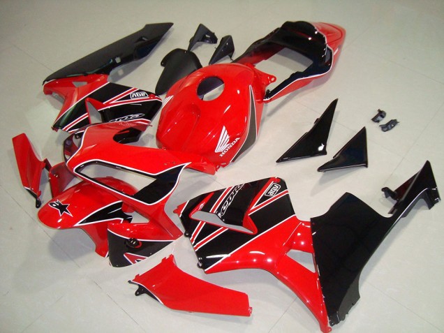 2003-2004 Red Glossy Black Honda CBR600RR Motorbike Fairings Canada