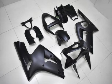 2003-2004 Matte Black Kawasaki ZX6R Motorcycle Fairings Canada