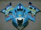 2003-2004 Blue White Yellow Rizla Suzuki GSXR 1000 Motorcycle Fairings Canada