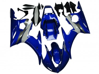2003-2004 Blue White Yamaha YZF R6 Motorcycle Fairing Canada