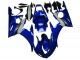 2003-2004 Blue White Yamaha YZF R6 Motorcycle Fairing Canada