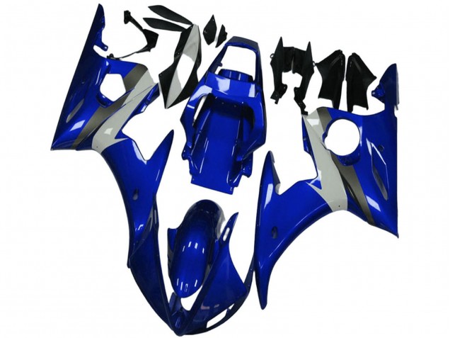 2003-2004 Blue White Yamaha YZF R6 Motorcycle Fairing Canada