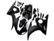 2003-2004 Glossy Black Matte Black Yamaha YZF R6 Motorcycle Fairings Canada