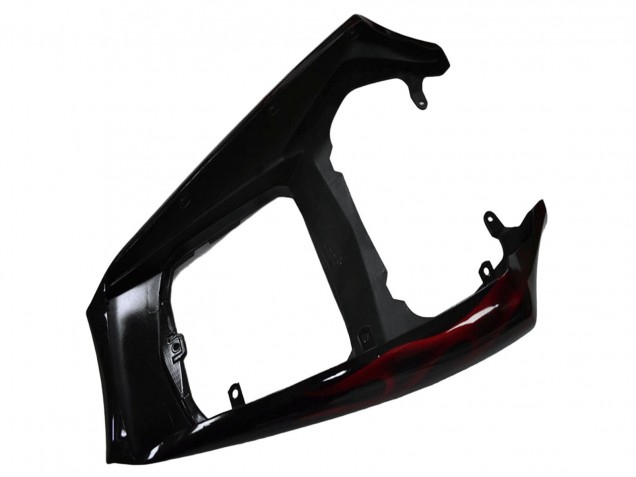 2003-2004 Glossy Black Red Flame Yamaha YZF R6 Motorcycle Fairing Canada
