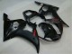 2003-2004 Glossy Black Matte Black Red Decals Yamaha YZF R6 Motorcycle Fairings Canada